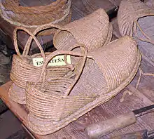 Esparto espadrilles