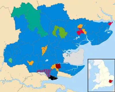 2021 results map