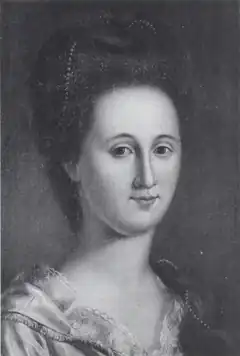 Portrait of Esther de Berdt Reed by Charles Peale