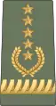 Amharic: የፊልድ ማርሻል ጄኔራል, romanized: Yefīlidi marishali jēnērali(Ethiopian Army)