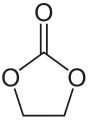 Ethylene carbonate, a cyclic carbonate ester