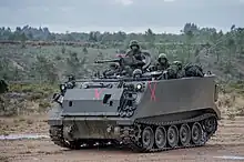 M113A2 of the Portuguese Mechanized Brigade