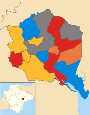 2007 results map