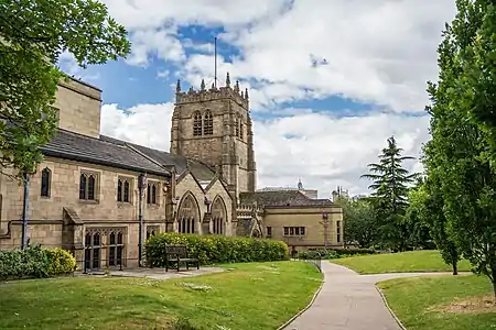 Exterior of the cathedral