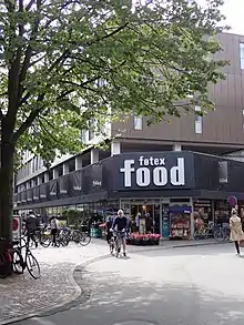 The first føtex supermarket in Denmark, built in 1960