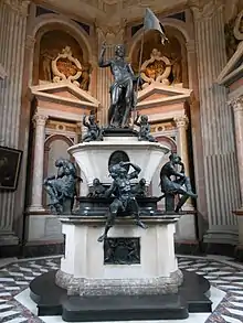 Resurrection monument (a cenotaph) in the Prince Ernst of Schaumburg's mausoleum, 1613–1620