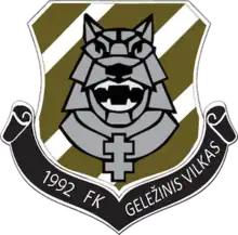 FK Geležinis Vilkas logo