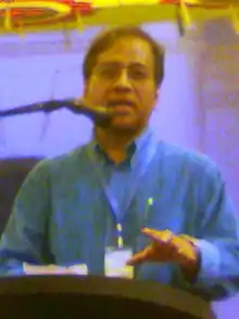 Alam at Bangla Academy, Dhaka (2013)