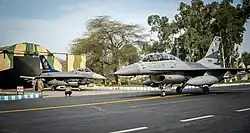 USAF and PAF F-16s during Falcon Talon 2022