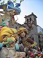 Falla in the Pilar's Square