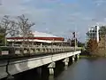 Fant–Ewing Coliseum and Malone Stadium on Bayou Desiard