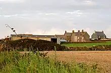 Looking west in Crugmeer, Cornwall, in 2008