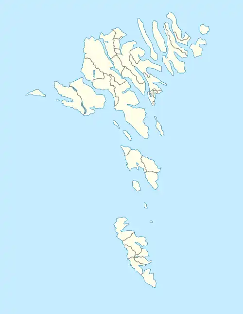 Mjørkadalur is located in Denmark Faroe Islands