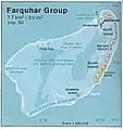 Farquhar Atoll map