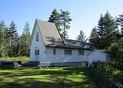 View of the village chapel