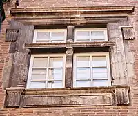 Window in the courtyard