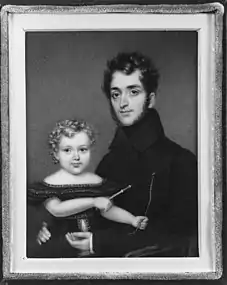 Ferdinand Sands and his son, Joseph