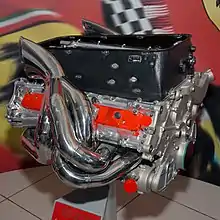 The Tipo 053 engine. The engine produced over 865 hp @ 18,300 rpm, and was used in the highly-successful Ferrari F2004, in 2004.