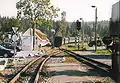 Valley-bound train approaching Kretscham-Rothensehma