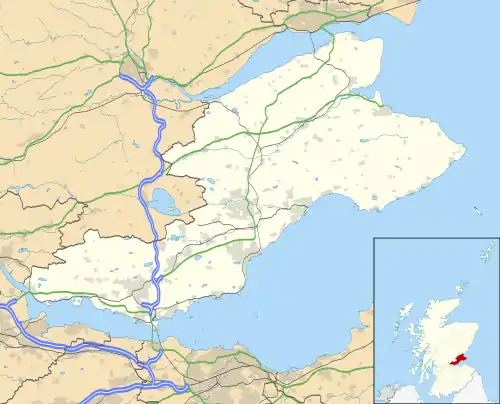 Glenrothes is located in Fife