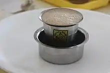 Image 18Kaapi, Indian filter coffee. (from List of national drinks)