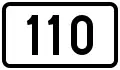 Regional Road 110 shield}}