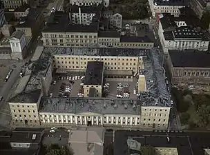 The building from above in the 1960s