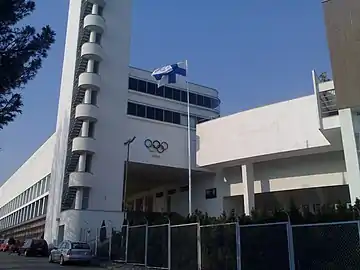 Helsinki Olympic Stadium, Lindegren and Jäntti, 1938–1950.