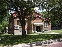 First Baptist Church (looking north in 2010)