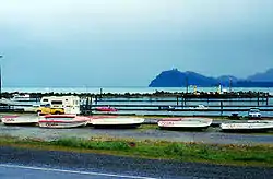 Fishing boats out for the winter in Sekiu