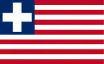 Flag of the Colony of Liberia (1827-1847)