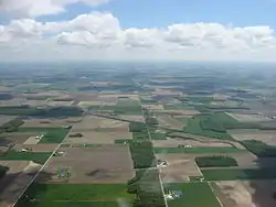 Countryside just east of New Riegel