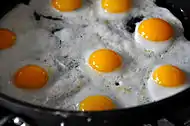 Fried eggs