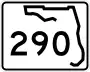 State Road 290 marker