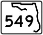 State Road 549 marker