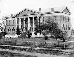 Image 14The brick Capitol as built in 1845. (from History of Florida)