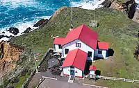 Fog Signal Building at Point Arena Lighthouse