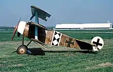 Arthur Rahn's Fokker Dr.I, serial 433/17.