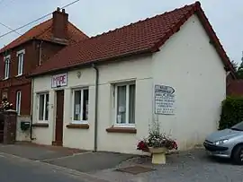 The town hall of Fontaine-lès-Hermans