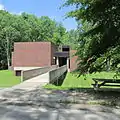 Fort Hill museum. Constructed in 1966.