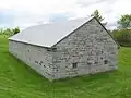 Behind the Powder Magazine at Fort Lennox.