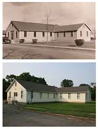 Then: Quartermaster Office (Building 113)Now: Fort Delaware Society Headquarters