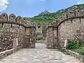 An entrance to the royal palace