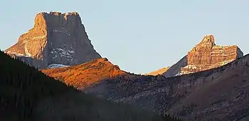 The Fortress and Gusty Peak