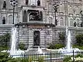 Fountain of the Abenaki in 2009, before renovations