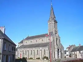 The church in Saint-Paul