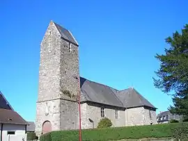 The church in Saires-la-Verrerie