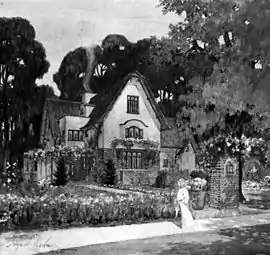 Francis Lackner House, Kenilworth, Illinois, 1905