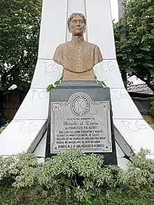 Bust of Balagtas in Pandacan, Manila