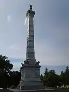 South view of 1850 monument